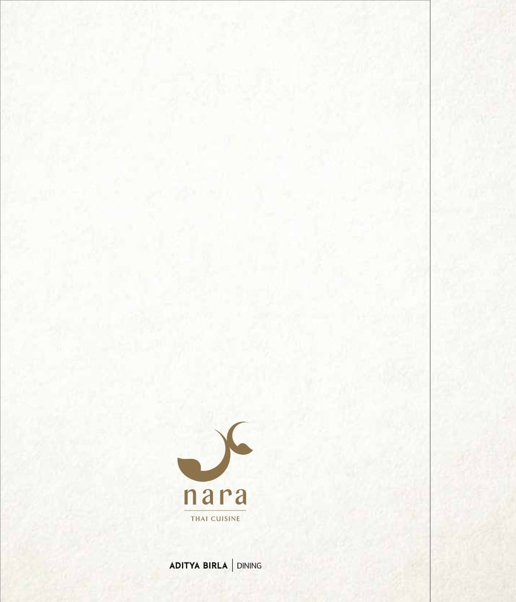 Dining Experience for Two at Nara Thai, Gurgaon — Beverages menu