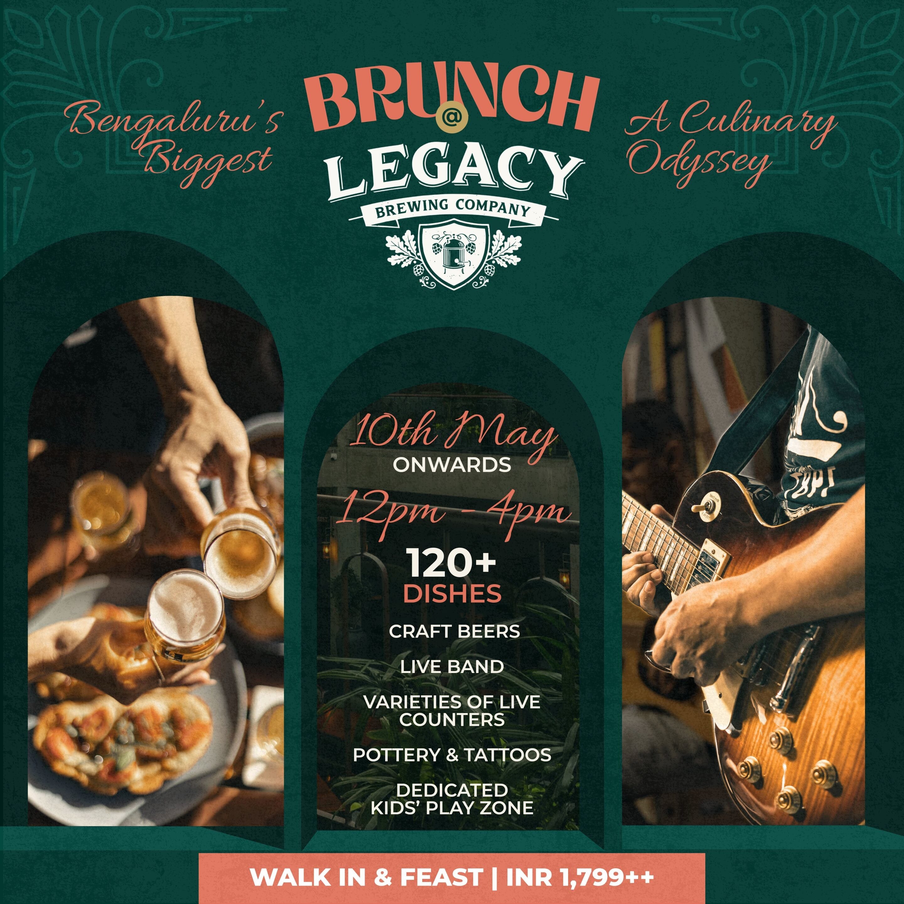Menu of Legacy Brewing Company, Rajarajeshwari Nagar, South Bengaluru