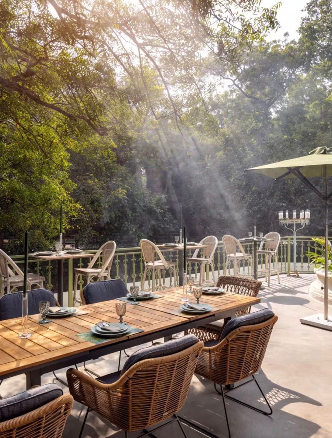 Menu of Forest Table, Chanakyapuri, Central Delhi