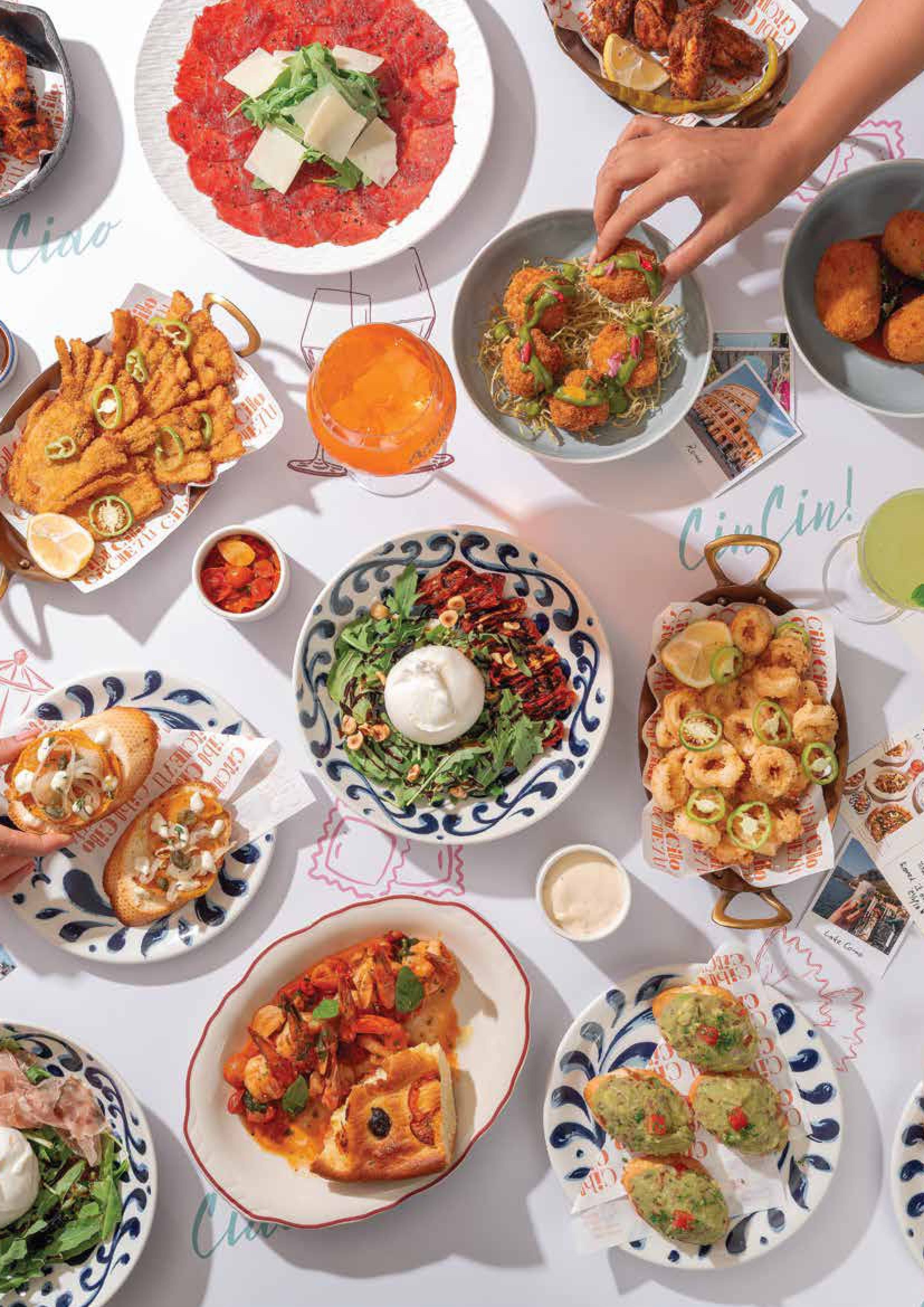 Dining Experience for Two at CinCin, Gurgaon — Food menu