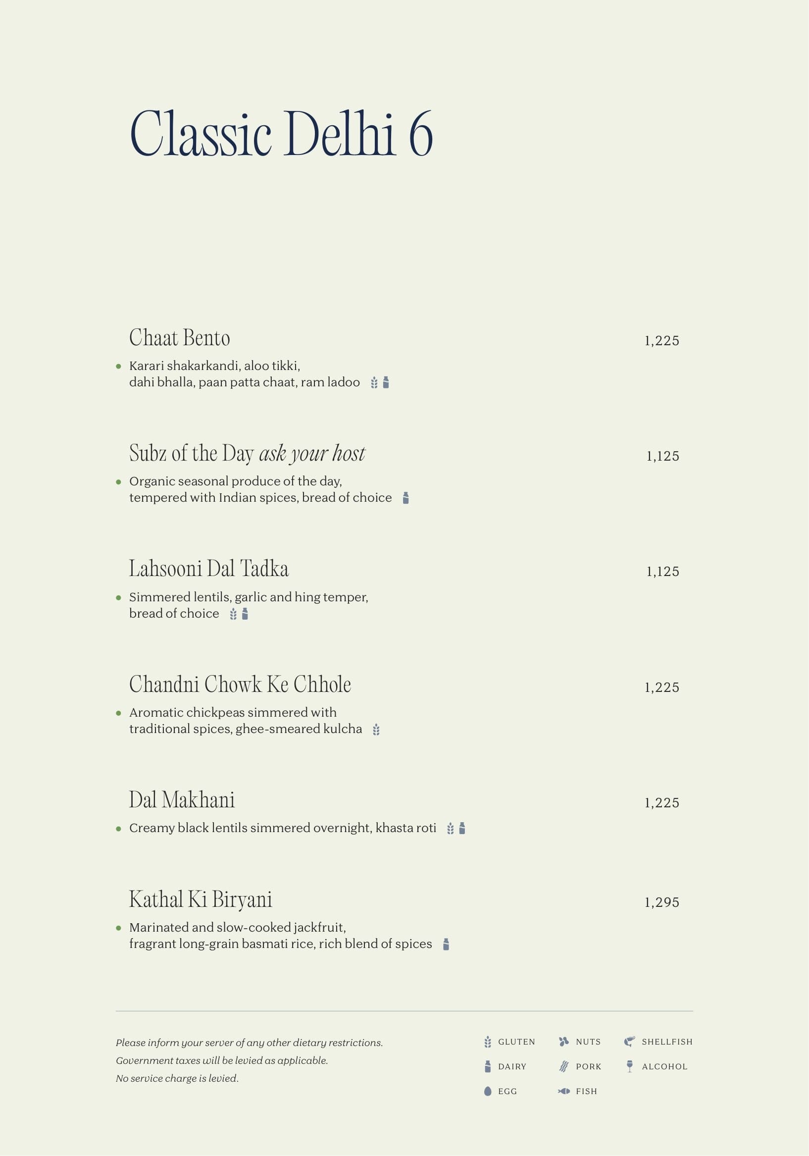 Dining Experience for Two at Gallery Cafe, Radisson Mumbai Andheri MIDC — Food menu