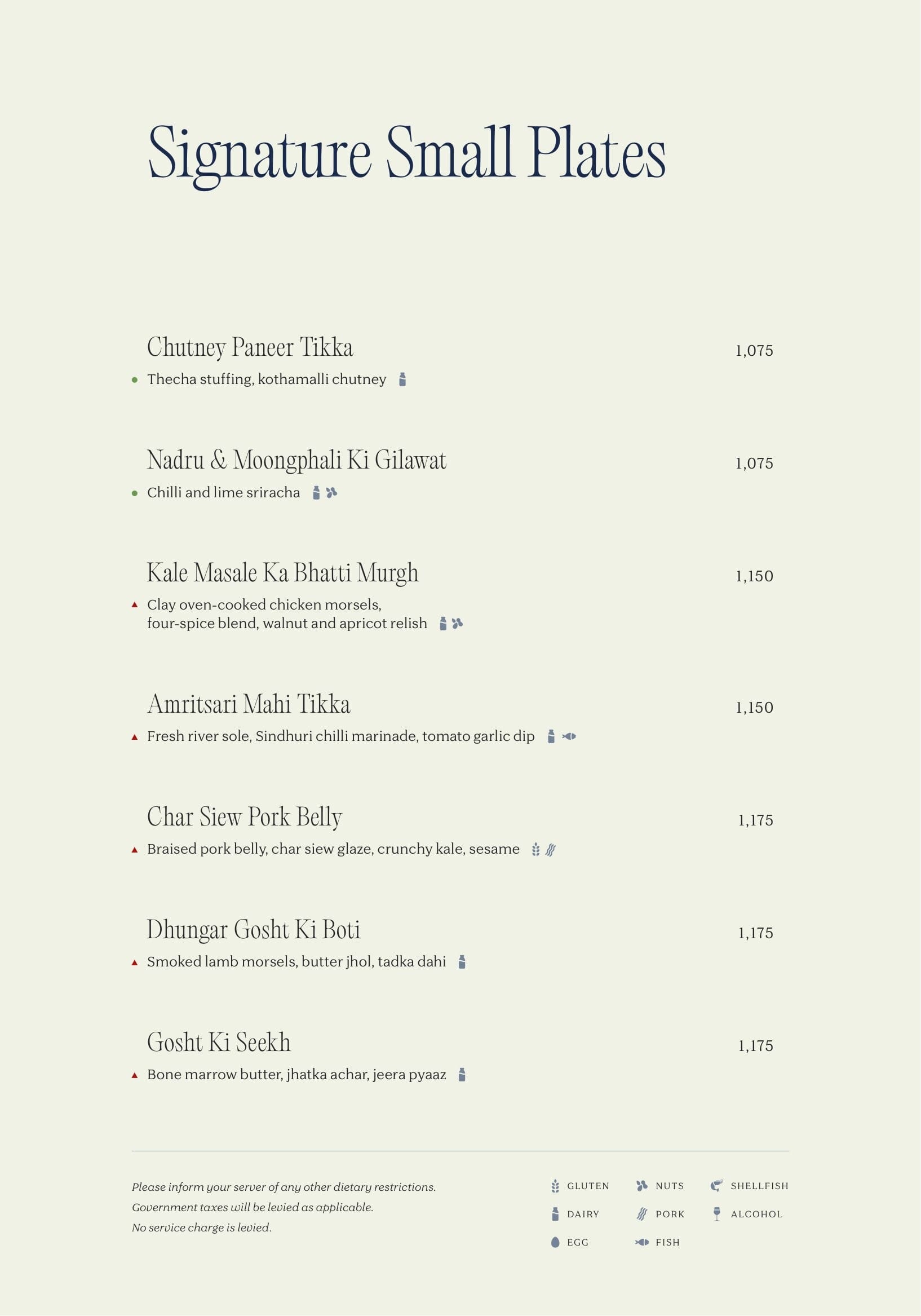 Dining Experience for Two at Gallery Cafe, Radisson Mumbai Andheri MIDC — Food menu