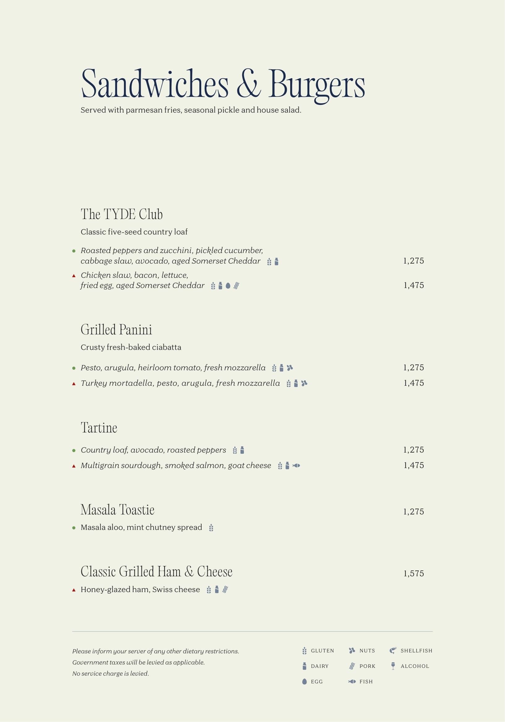 Dining Experience for Two at Gallery Cafe, Radisson Mumbai Andheri MIDC — Food menu