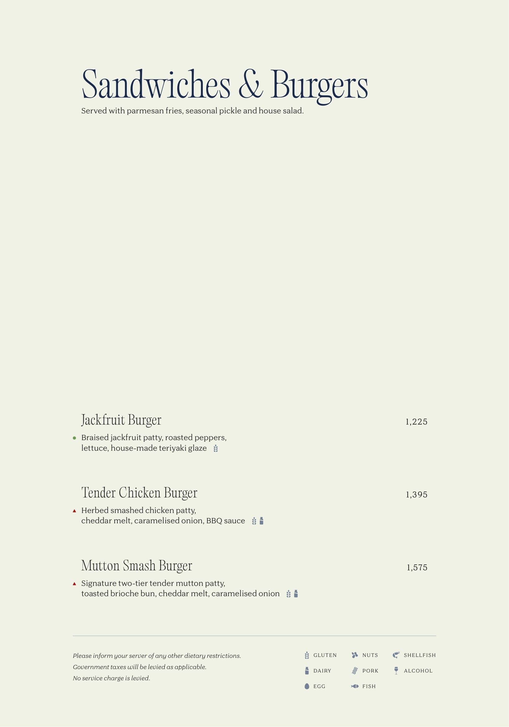 Dining Experience for Two at Gallery Cafe, Radisson Mumbai Andheri MIDC — Food menu