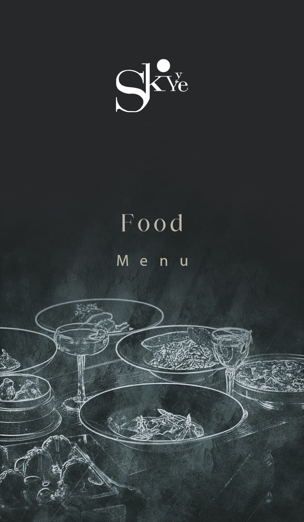 Dining Experience for Two at Skyye, Central Bengaluru — Food menu