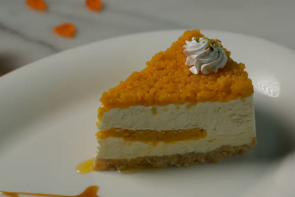 Motichoor Laddu Cheesecake @ Café Delhi Heights, Multiple Outlets, Delhi