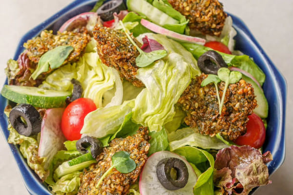 Falafel Salad, Ruby Talkies, Mumbai