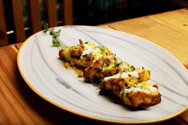 Karara Stuffed Paneer Tikka, Aasman, Patna