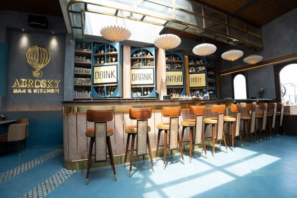 Aerosky Bar and Kitchen, Transitel - A Boutique Hotel, Kolkata