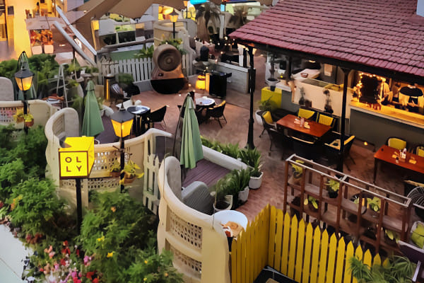 Olly - Olive's All Day Cafe & Bar, cyber hub, gurgaon
