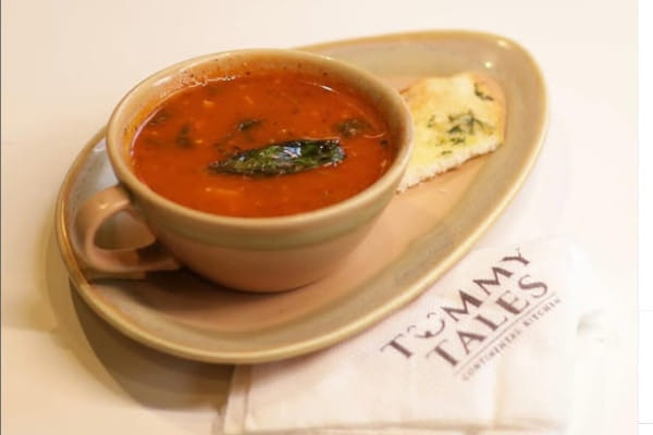 Tummy Tales, Besant Nagar, Minestrone Soup