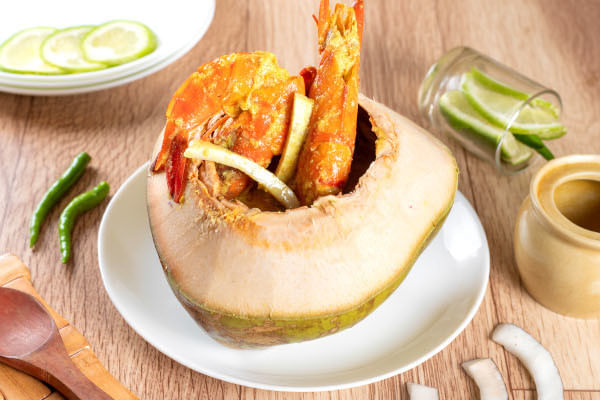 Bagda Daab Chingri, Prawn Cutlet, Bhojohori Manna