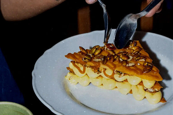 Pumpkin Mille-Feuille, Bandra Born, Bandra West