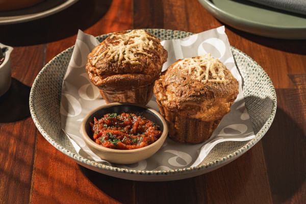 Gruyere and corn popovers, Ode, Worli
