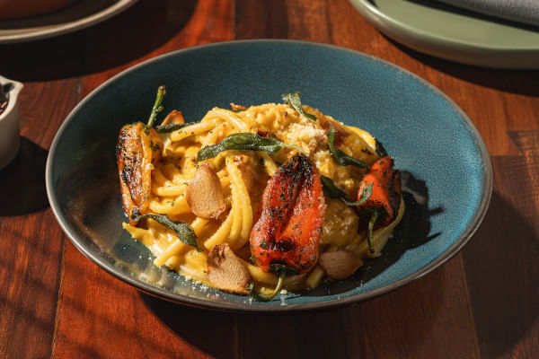 Bucatini Peperone “Carbonara”, Ode, Worli