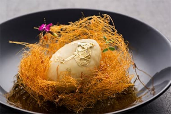 fennel panacotta, Avartana at ITC Maratha