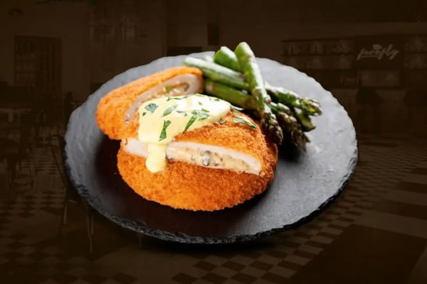 chicken Cordon Bleu, Firefly family lounge and bar
