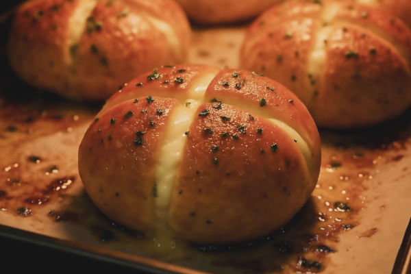 Korean Cream Cheese Buns @ Writer's Cafe, Gopalapuram, Chennai