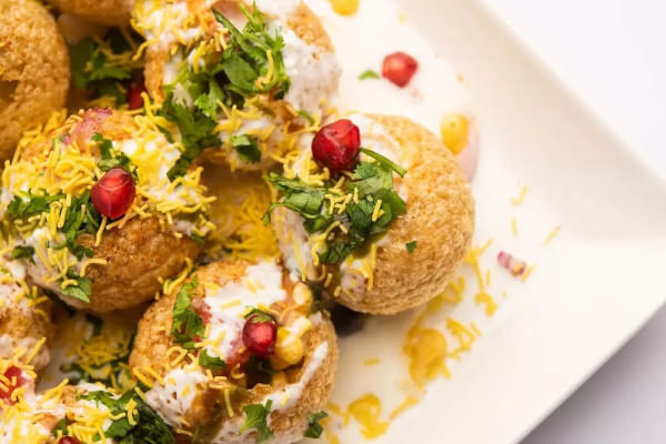 Dahi Puri, Udupi Rasoi, Manipal Inn, Udupi