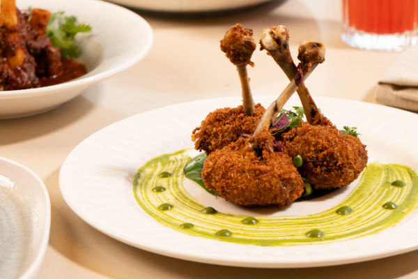 crumb-fried lollipop, Together & Co. by Hilton Garden Inn Mumbai International Airport, Hilton Garden Inn Mumbai International Airport
