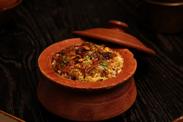Biryani, Lila's Kitchen, Port Muziris, Kochi