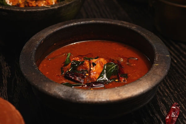 Alleppey Fish Curry, Lila's Kitchen, Port Muziris, Kochi