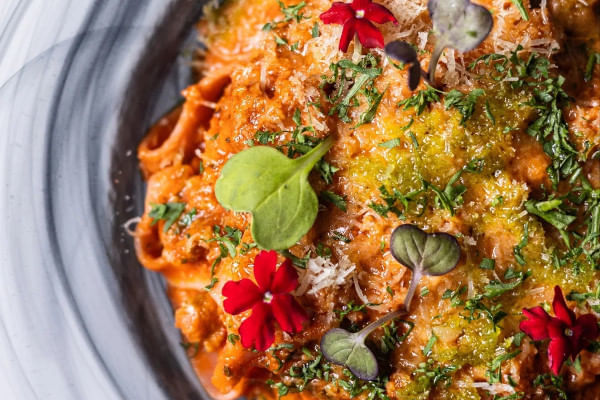 Pink Tagliatelle Bolognese, Torte - Modern European Kitchen, Gurgaon