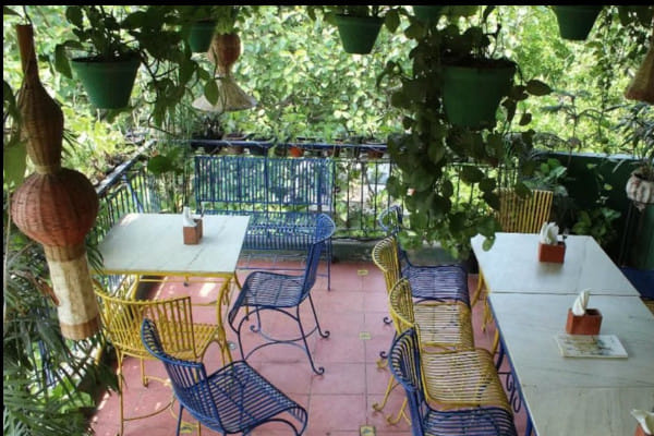 The Potbelly Rooftop Cafe, Shahpur Jat, South Delhi