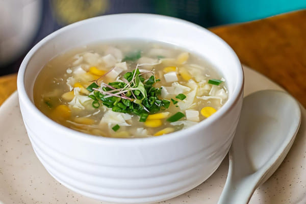 Sweet Corn Soup @ Mamagoto, Elante Mall, Chandigarh Industrial Area