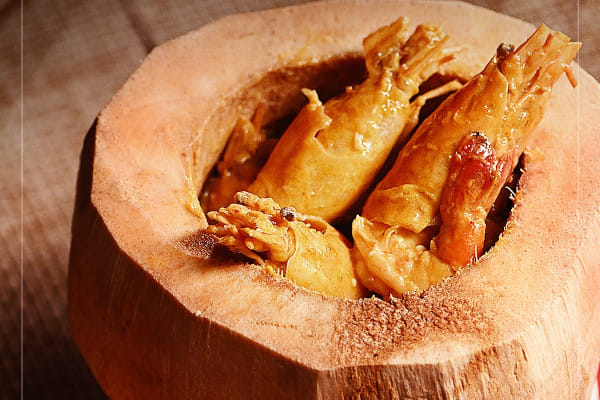 Daab Chingri @ Oh! Calcutta, Greater Kailash (GK) 2, South Delhi