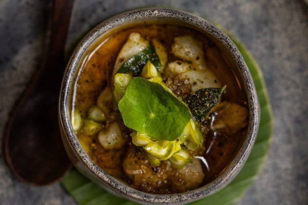 Lobster Rasam Chawanmushi @ Inja, New Friends Colony, South Delhi