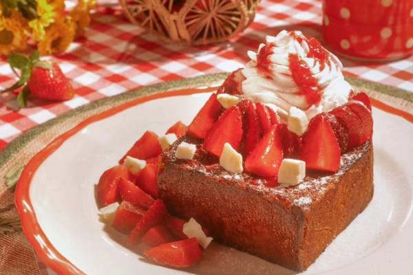 Strawberry French Toast @ Scarlett House, Bandra West, Western Suburbs