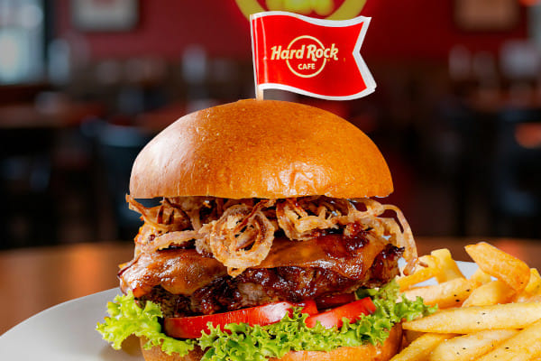 Burger, Hard Rock Cafe