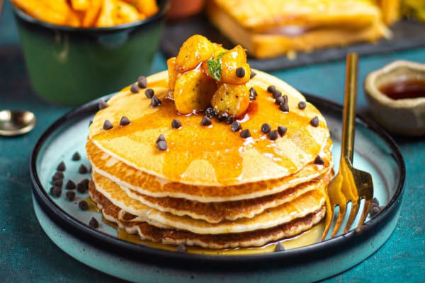 Caramelised Banana Pancake, Spice It ibis Navi Mumbai, Turbhe