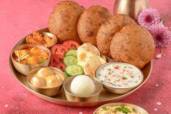 Navratri Vrat Special Thali, Bikanervala Sector 18, Noida