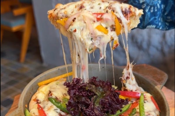 Chipotle Veggie Fugazzetta, The Latin House, Thaltej, West Ahmedabad