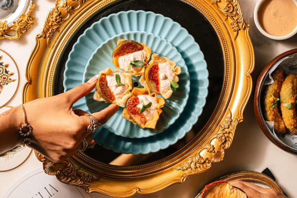 Fig and Chèvre Tartlets, Amelia Bandra Kurla Complex (BKC), Western Suburbs