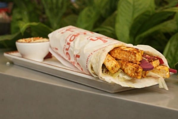 Paneer Shawarma, Labneh, Ambience Mall, Vasant Kunj