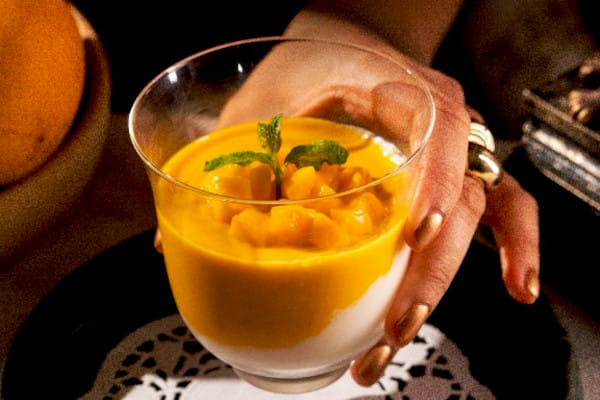 Sunkissed Panna cotta, Aahii, Worli, South Mumbai