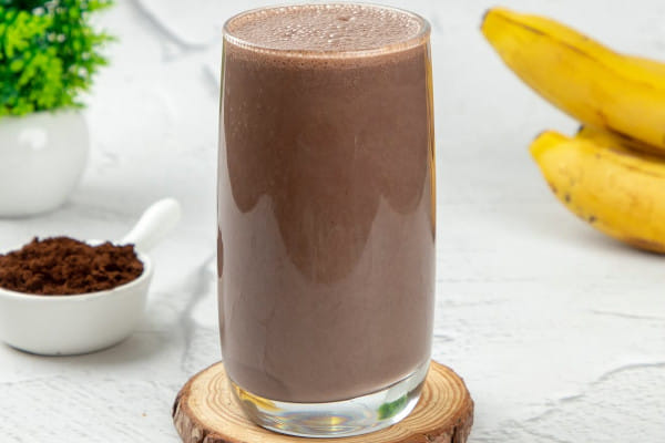 Banana Cacao Smoothie, HNH Salad Co, Hiranandani Business Park, Central Mumbai