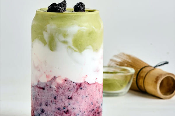 Blueberry Matcha Cloud, Aegyo Cafe & Bakehouse, Santacruz West, Western Suburbs