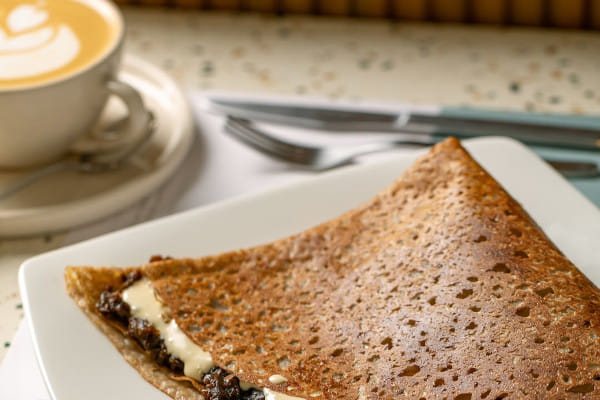 Sweet Crepe with Mixed Berries and Mascarpone Cream, Suzette Café & Bakery, Bandra Kurla Complex (BKC), Western Suburbs