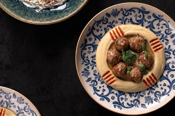 Garlic Meatball & Hummus, Öz By Kebapci, UB City, Central Bengaluru
