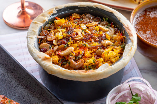 Awadhi Vegetable Dum Biryani, Ishaara, Lower Parel, South Mumbai