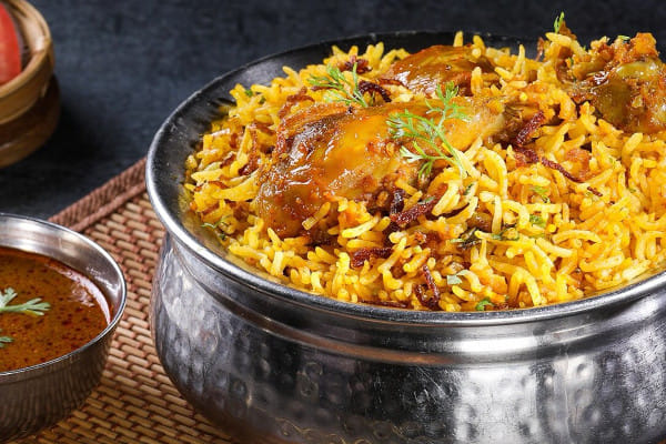 Chicken Tawa Biryani, Maratha Samrat, Pune