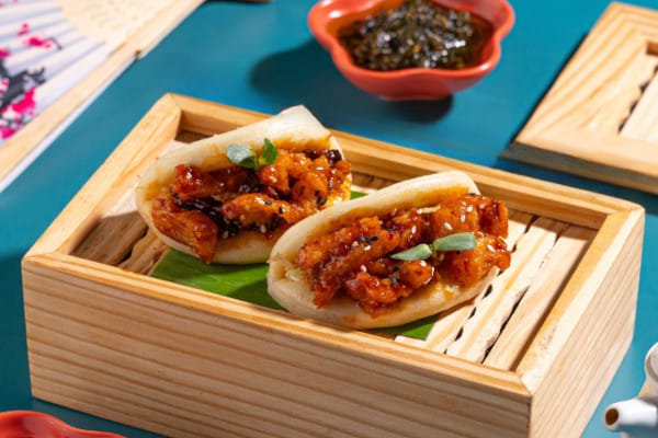 Sticky Korean Fried Shrimp Bao, Asia Kitchen By Mainland China, Dadar West, South Mumbai
