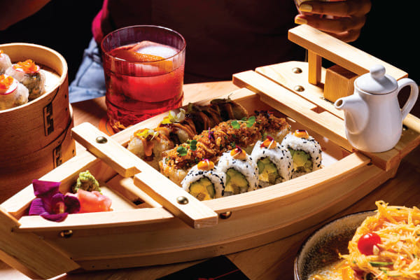 Sushi Boats, Asia Kitchen By Mainland China, Dadar West, South Mumbai