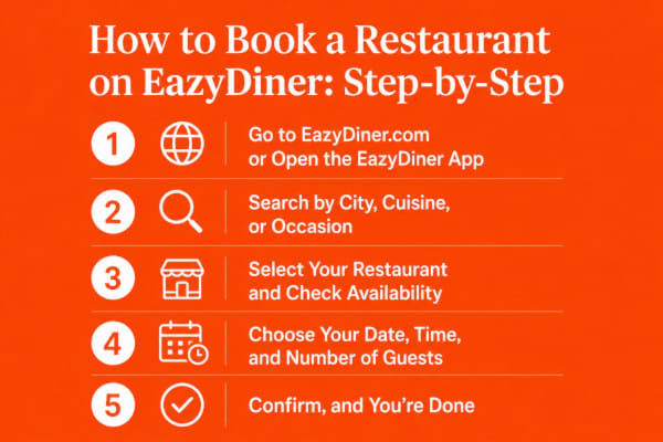 How to Book a Restaurant on EazyDiner: Step-by-Step