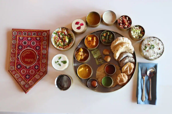 Aagrah Restaurant, Shree Balaji Agora Mall, Chandkheda