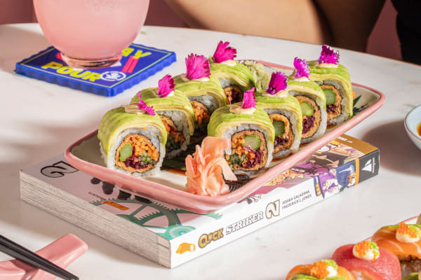 Tempura/Yasai Roll, Harajuku Tokyo Cafe, M3M IFC, Sector 66, Gurgaon
